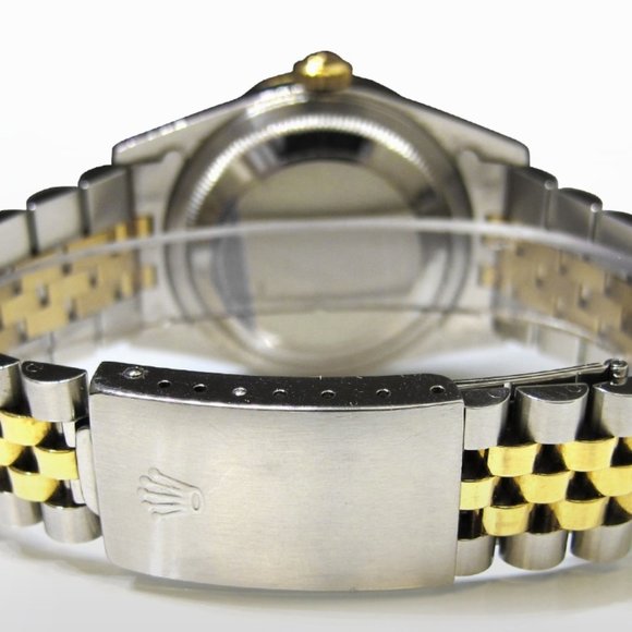 Rolex Datejust 18k Yellow Gold/Stainless Steel Jubilee Bracelet - Picture 4 of 6